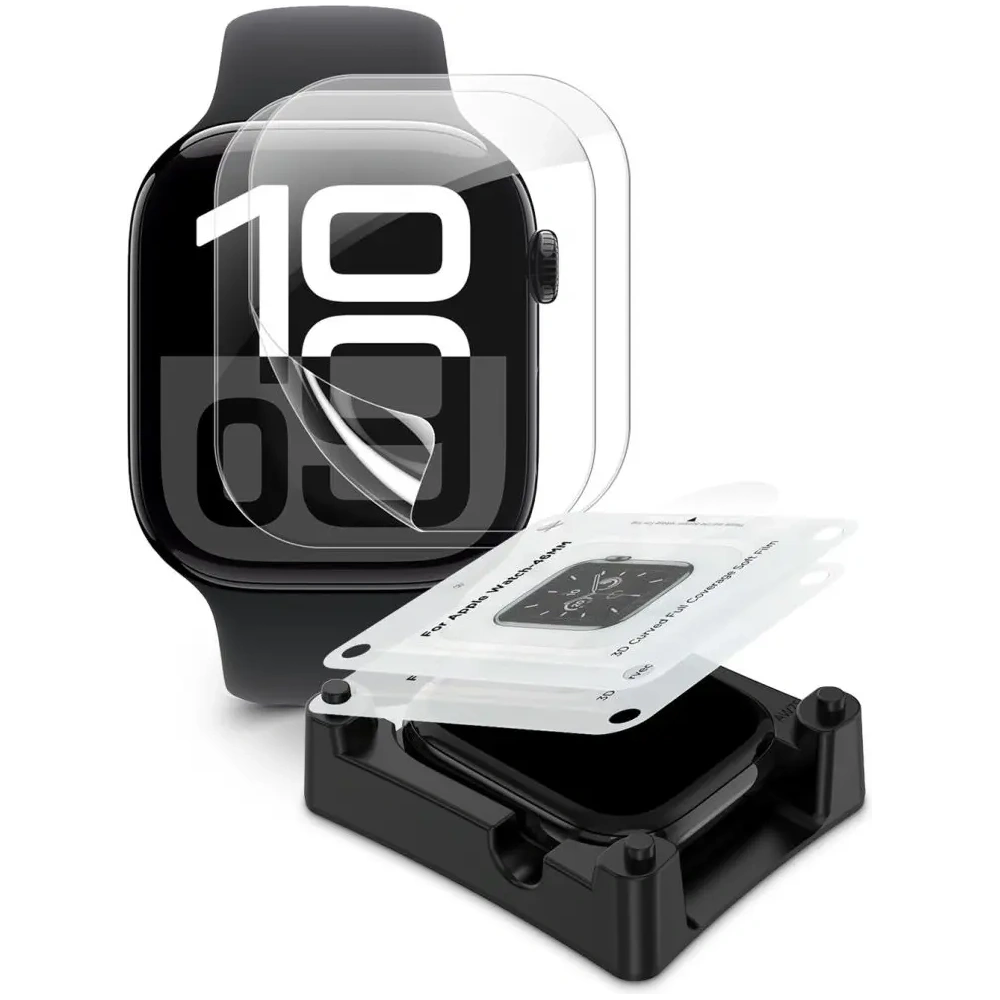 Folia hydrożelowa Tech-Protect Supreme Set Apple Watch 10 / 11 42mm Clear [2 PACK]