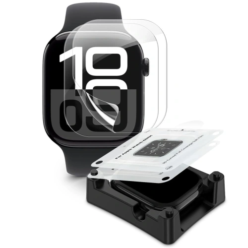 Kup Folia hydrożelowa Tech-Protect Supreme Set Apple Watch 10 46mm Clear [2 PACK] - THP3645 - {ean13} - Sklep Home Screen
