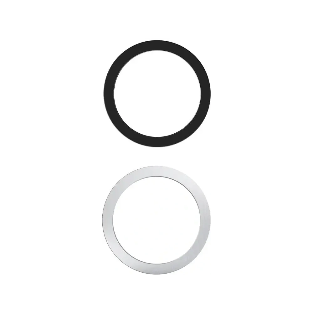 Blaszka Tech-Protect MMP-110 2in1 Magnetic MagSafe Ring Silver & Black