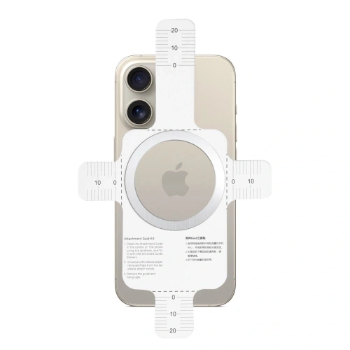 Kup Blaszka Tech-Protect MMP-110 2in1 Magnetic MagSafe Ring Silver & Black - THP3646 - {ean13} - Sklep Home Screen