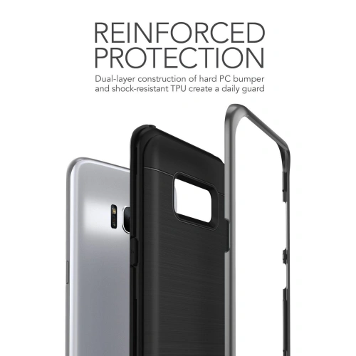 VRS Design High Shield Pro Galaxy S8 Plus Dark Silver
