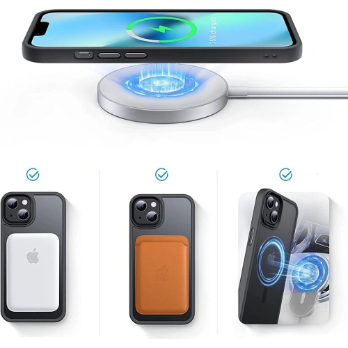 Kup [OUTLET] Case Tech-Protect Magmat MagSafe Apple iPhone 13 Pro Klar/Scharz - OT-820 - {ean13} - Sklep Home Screen