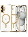 Case Tech-Protect MagFlex MagSafe Apple iPhone 16 Shiny Gold - iPhone 16 - Tech-Protect