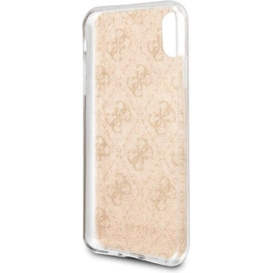 Kup Guess Apple Tasche GUHCPXPCU4GLGO iPhone X/XS gold/gold hartes Gehäuse 4G Glitter - GUE442GLD - {ean13} - Sklep Home Screen