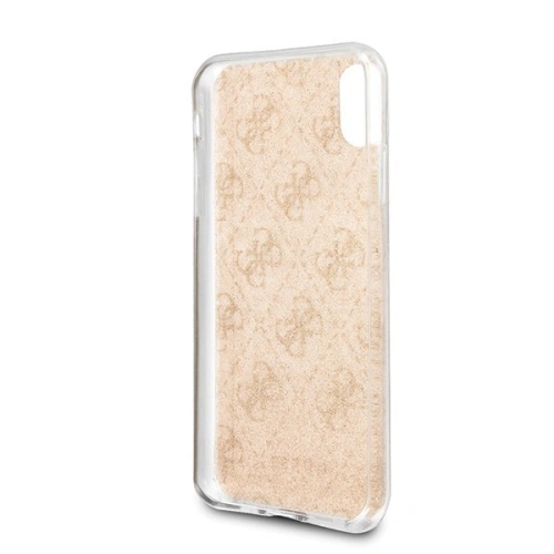 Kup Etui Guess GUHCPXPCU4GLGO Apple iPhone X/XS zlaté/gold tvrdé pouzdro 4G Glitter - GUE442GLD - {ean13} - Sklep Home Screen