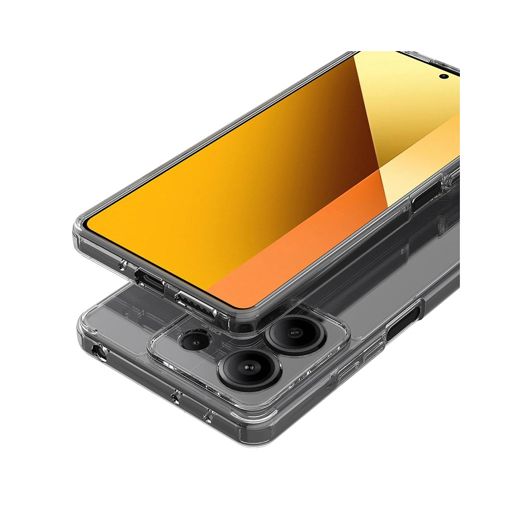 [OUTLET] Etui Crong Crystal Shield Cover Xiaomi Redmi Note 13 Pro 4G / LTE / 14S przezroczysty