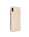 Kup Etui Guess GUHCPXPCU4GLGO Apple iPhone X/XS zlaté/gold tvrdé pouzdro 4G Glitter - GUE442GLD - {ean13} - Sklep Home Screen