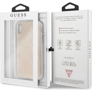 Kup Guess Apple Tasche GUHCPXPCU4GLGO iPhone X/XS gold/gold hartes Gehäuse 4G Glitter - GUE442GLD - {ean13} - Sklep Home Screen