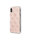 Kup Etui Guess GUHCPXPCU4GLPI Apple iPhone X/XS růžový/pink hard case 4G Glitter - GUE443PNK - {ean13} - Sklep Home Screen