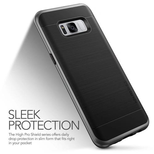 VRS Design High Shield Pro Galaxy S8 Plus Dark Silver