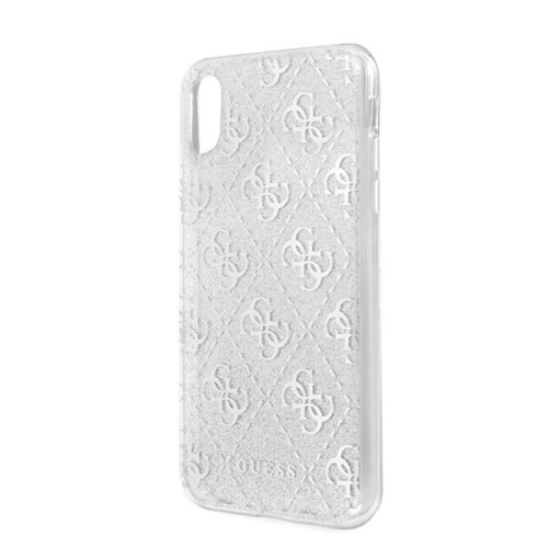 Kup Guess Apple Tasche GUHCPXPCU4GLSI iPhone X/XS silber/silberne Hartschale 4G Glitter - GUE444SLV - {ean13} - Sklep Home Screen