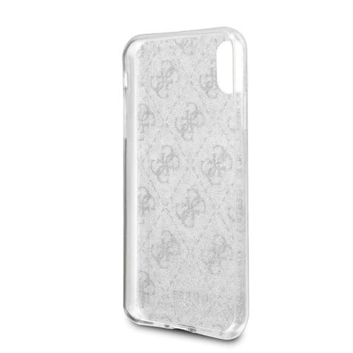 Kup Guess Apple Tasche GUHCPXPCU4GLSI iPhone X/XS silber/silberne Hartschale 4G Glitter - GUE444SLV - {ean13} - Sklep Home Screen