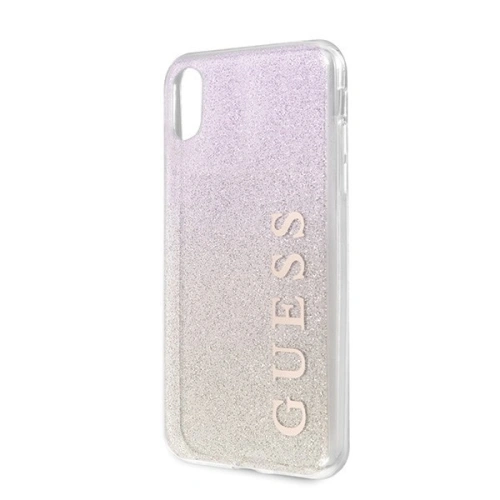 Kup Etui Guess GUHCPXPCUGLGPI Apple iPhone X/XS rozie-aurie/gold pink hard case Gradient Glitter - GUE445GLDPNK - {ean13} - Sklep Home Screen