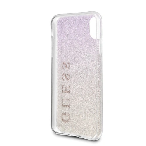 Kup Etui Guess GUHCPXPCUGLGPI Apple iPhone X/XS rozie-aurie/gold pink hard case Gradient Glitter - GUE445GLDPNK - {ean13} - Sklep Home Screen
