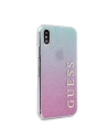 Kup Guess Apple Tasche GUHCPXPCUGLPBL iPhone X/XS rosa/blau/rosa blau Hartschale Gradient Glitter - GUE446PNKBLU - {ean13} - Sklep Home Screen