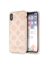 Etui Guess GUHCPXPELLP Apple iPhone X/XS latte tvrdý kryt Peony Collection