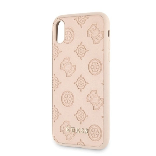 Kup Etui Guess GUHCPXPELLP Apple iPhone X/XS latte hard case Peony Collection - GUE447LATT - {ean13} - Sklep Home Screen