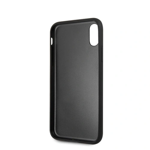 Kup Guess Apple Tasche GUHCPXRSSASBK iPhone X/XS schwarz/schwarz Hartschale Saffiano 4G Circle Logo - GUE448BLK - {ean13} - Sklep Home Screen