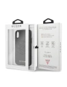 Kup Guess Apple Tasche GUHCPXRSSASBK iPhone X/XS schwarz/schwarz Hartschale Saffiano 4G Circle Logo - GUE448BLK - {ean13} - Sklep Home Screen