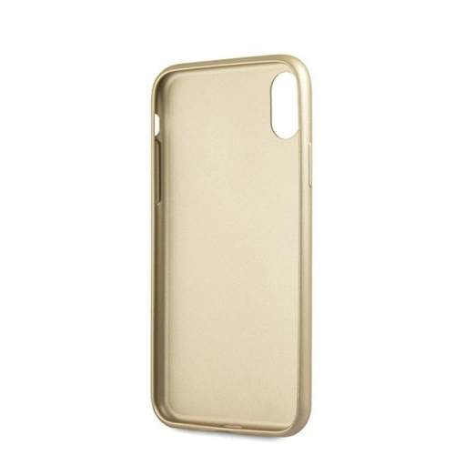 Kup Etui Guess GUHCPXRSSASGO Apple iPhone X/XS auriu/gold hard case Saffiano 4G Circle Logo - GUE449GLD - {ean13} - Sklep Home Screen
