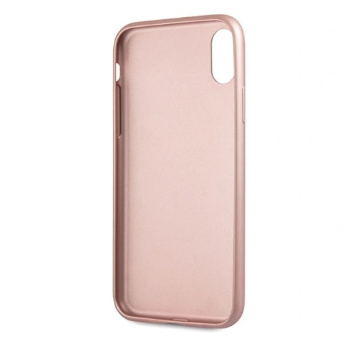 Kup Etui Guess GUHCPXRSSASRG Apple iPhone X/XS rózsaszín-arany/hardveres tok Saffiano 4G Circle Logo - GUE450RS - {ean13} - Sklep Home Screen