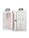 Kup Etui Guess GUHCPXRSSASRG Apple iPhone X/XS roz pink/rose gold husă rigidă Saffiano 4G Circle Logo - GUE450RS - {ean13} - Sklep Home Screen