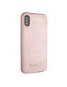 Kup Guess Apple Tasche GUHCPXSLSAPI iPhone X/XS rosa/rosa Hartschalenetui Saffiano-Silikon - GUE453PNK - {ean13} - Sklep Home Screen
