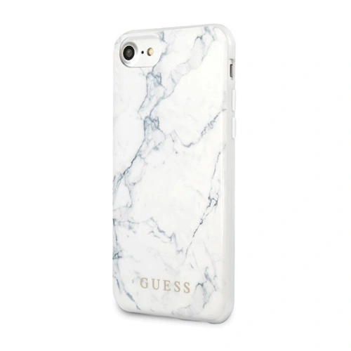 Buy Guess GUHI8PCUMAWH Apple iPhone SE 2022/SE 2020/8/7 white Marble - GUE456WHT - {ean13} - Home Screen Store Europe