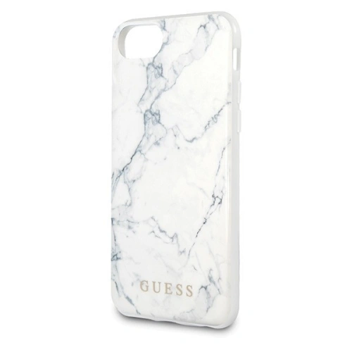 Kup Etui Guess GUHI8PCUMAWH Apple iPhone SE 2022/SE 2020/8/7 alb/white Marble - GUE456WHT - {ean13} - Sklep Home Screen