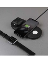 Kup UNIQ Încărcător inductiv Aereo 3 în 1 10W Încărcare rapidă negru/negru cărbune (LITHOS Collective) - UNIQ160BLK - {ean13} - Sklep Home Screen
