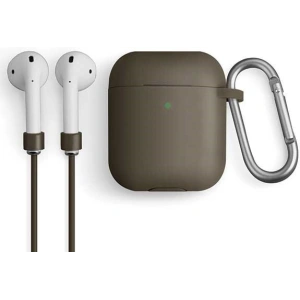 Kup Etui UNIQ Vencer Apple AirPods 1/2 Silicone beżowy/dark sand beige - UNIQ159SNDBEI - {ean13} - Sklep Home Screen