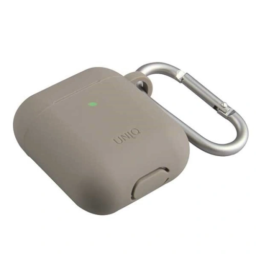 Kup Etui UNIQ Vencer Apple AirPods 1/2 Silicon bej/sablon închis bej - UNIQ159SNDBEI - {ean13} - Sklep Home Screen