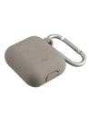 Kup Etui UNIQ Vencer Apple AirPods 1/2 Silicon bej/sablon închis bej - UNIQ159SNDBEI - {ean13} - Sklep Home Screen