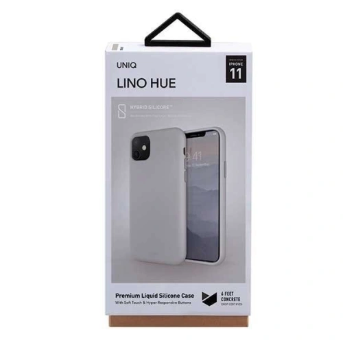Buy UNIQ Lino Hue iPhone 11 beige ivory - UNIQ157BEI - {ean13} - Home Screen Store Europe