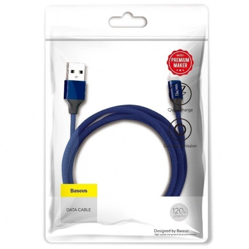 Kup Cablu Baseus Yiven Lightning 120cm 2A - albastru - BSU1296BLU - {ean13} - Sklep Home Screen