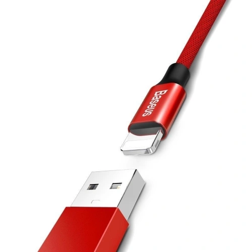 Kup Kábel Baseus Yiven Lightning 180 cm 2A - piros - BSU1297RED - {ean13} - Sklep Home Screen