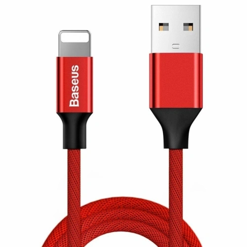 Kup Kabel Baseus Yiven Lightning 180 cm 2A - czerwony - BSU1297RED - {ean13} - Sklep Home Screen