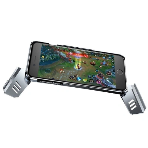 Kup Etui cu mânere pentru gaming Baseus Gamer Case pentru Apple iPhone SE 2022/SE 2020/8/7 (argintiu) - BSU1301SLV - {ean13} - Sklep Home Screen