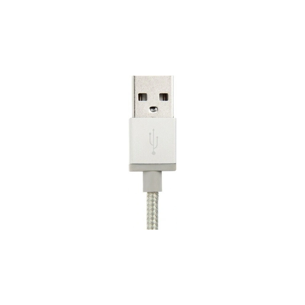 Kabel Baseus Antila Lightning 1m 2.4A MFI - srebrny