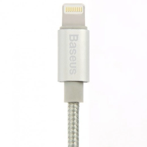 Kup Kabel Baseus Antila Lightning 1m 2.4A MFI - srebrny - BSU1307SLV - {ean13} - Sklep Home Screen