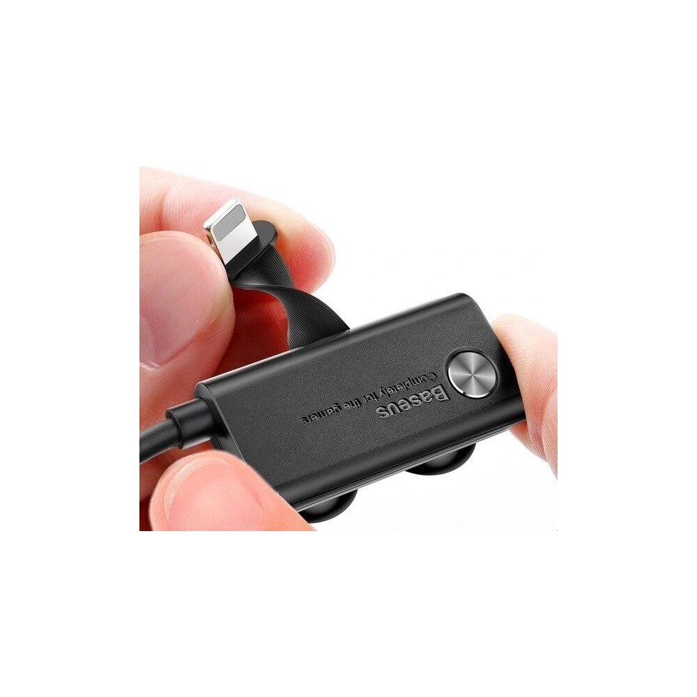 Kabel lightning gamingowy Baseus Suction Cup 1m 2.4A