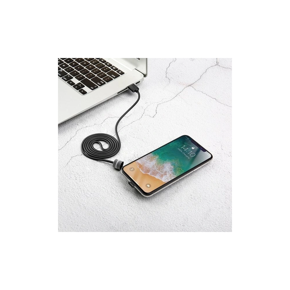 Kabel lightning gamingowy Baseus Suction Cup 1m 2.4A