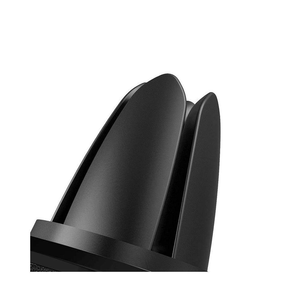 Magnetyczny uchwyt samochodowy do kratki wentylacyjnej Baseus - czarny, skóra