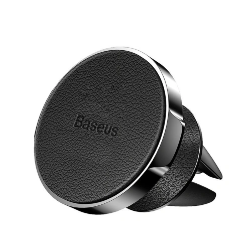Kup Magnetický držák do auta na ventilační mřížku Baseus - černý, kůže - BSU1320BLK - {ean13} - Sklep Home Screen