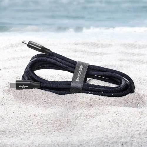 Kup Baseus Kabel Yiven Typ C / Ligtning 2m 2A (schwarz) - BSU1323BLK - {ean13} - Sklep Home Screen