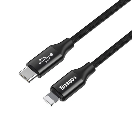 Kup Kabel Baseus Yiven Typ C / Ligtning 2m 2A (černý) - BSU1323BLK - {ean13} - Sklep Home Screen