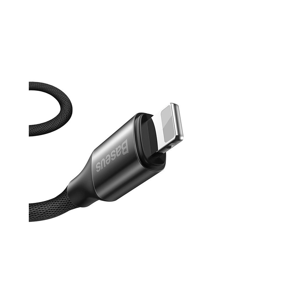 Kabel Baseus Yiven Typ C / Ligtning 2m 2A (czarny)