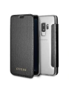 Guess Samsung Fall GUFLBKS9LIGLTBK Galaxy S9 Plus G965 schwarz/schwarz Buch Iridescent