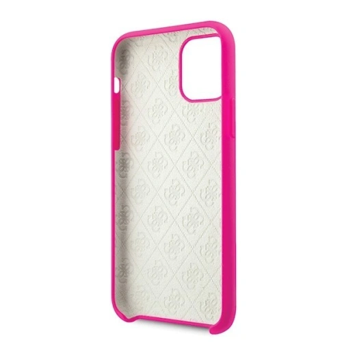 Kup Guess Apple Tasche GUHCN58LS4GFU iPhone 11 Pro fuchsia/fuchsia Hartschale Silikon 4G Tone On Tone - GUE459FKS - {ean13} - Sklep Home Screen