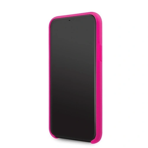Kup Guess Apple Tasche GUHCN58LS4GFU iPhone 11 Pro fuchsia/fuchsia Hartschale Silikon 4G Tone On Tone - GUE459FKS - {ean13} - Sklep Home Screen